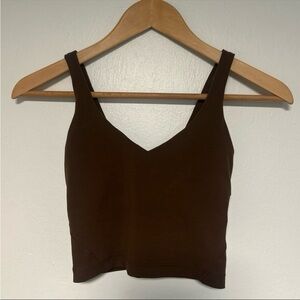 Lululemon Athletica Brown Camisole Top 0 XS